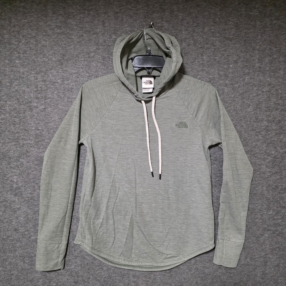 The North Face Westbrae Gray Knit Hoodie, Women's Size Small